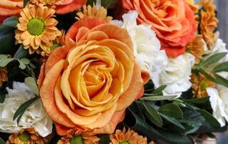 JJ Pearce High School Flower Delivery is Offered By In Bloom Flowers Our Professional Designs Have Created the Most Festive Halloween Flower Arrangements