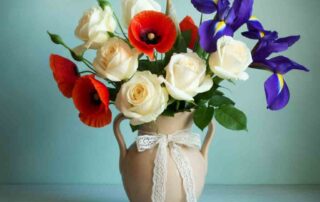Memorial Day Flowers with Roses